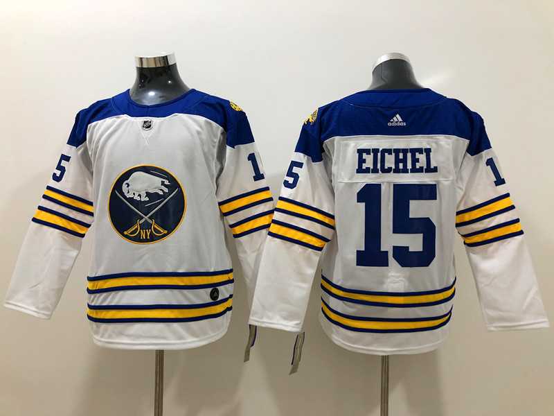 Youth Sabres 15 Jack Eichel White Adidas Stitched Jersey,We sell and wholesale Youth Sabres 15 Jack Eichel White Adidas Stitched Jersey on line form chian!